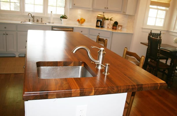 Custom Wood Countertop