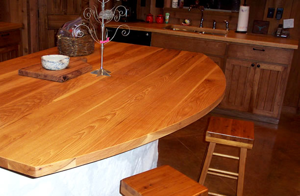 Custom Wood Countertop