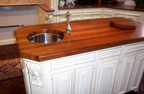 Custom Wood Countertop