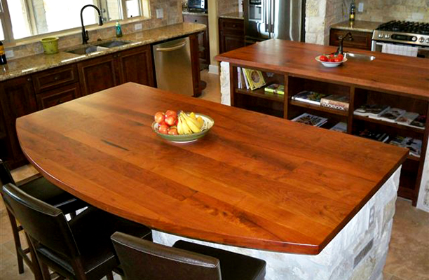 Custom Wood Countertop