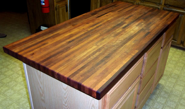 Custom Wood Countertop