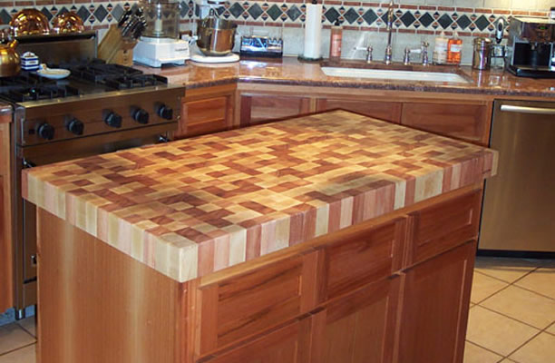 Custom Wood Countertop
