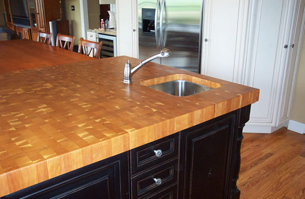 Custom Wood Countertop