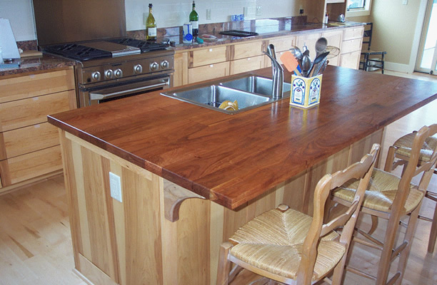 Custom Wood Countertop