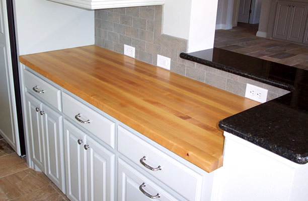 Custom Wood Countertop