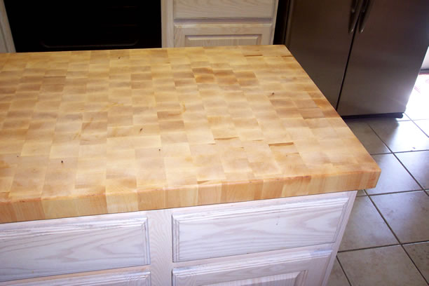 Custom Wood Countertop
