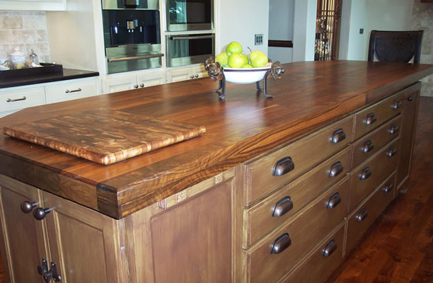 Custom Wood Countertop
